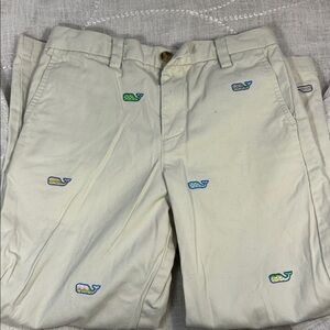 Vineyards Vines cotton khaki pants with whale embroidery size 7